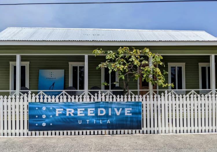 A photo of our guesthouse